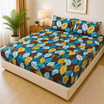 Luxury 3-Piece Quilted Bedsheet Set – 100% Waterproof | FM-002