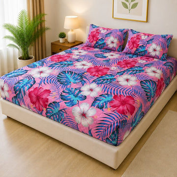 Luxury 3-Piece Quilted Bedsheet Set – 100% Waterproof | FM-017