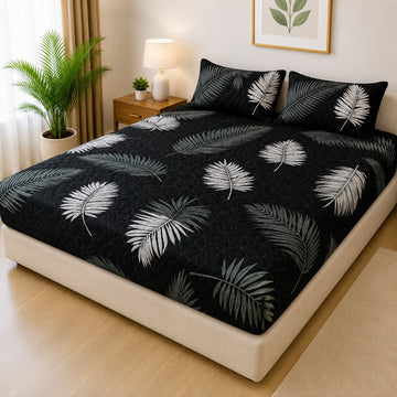 Luxury 3-Piece Quilted Bedsheet Set – 100% Waterproof | FM-019