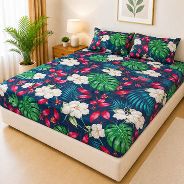 Luxury 3-Piece Quilted Bedsheet Set – 100% Waterproof | FM-021