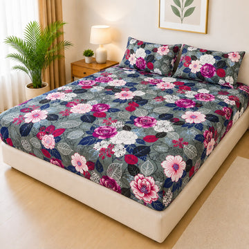 Luxury 3-Piece Quilted Bedsheet Set – 100% Waterproof | FM-022